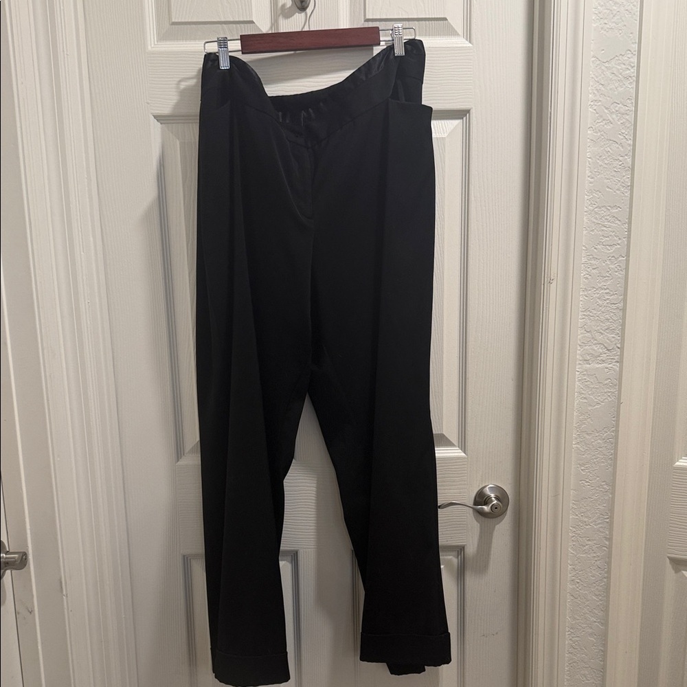 Lane Bryant Black Wide Leg Pants